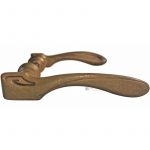 Tür Drückergarnitur alt Jugendstil gotik prächtige Türgriffe 68mm 10/9er Vk