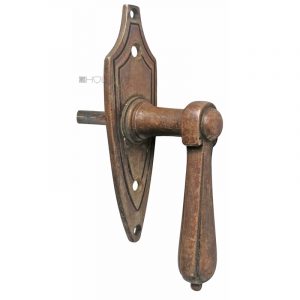 Fenster Halbgriff Jugendstil alt Fenstergriff antik grazil 85mm