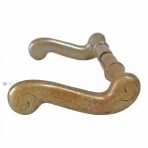 Türdrücker Jugendstil alt Welle Türklinken 16.3mm 8er Vk