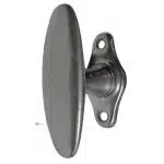 Fensterolive alt 1920er Stahl Fenstergriff Eisen 80/46/43