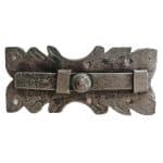 Schieberiegel antik geschmiedet alt ziseliert 13cm