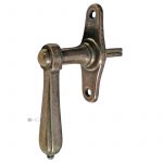 Fenster Halbgriff Fensterolive Jugendstil alt 85/51/65