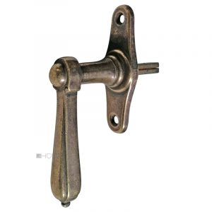 Fenster Halbgriff Fensterolive Jugendstil alt 85/51/65