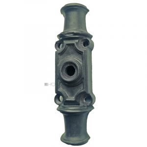 Basküle Fenster Getriebe Kasten Frankreich alt 14mm flach halbrund Stange