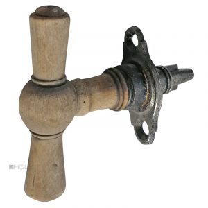 Fenster Horngriff Fensterolive antik Horn alt 85/60/43