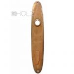 Tür Langschild alt Avantgarde 1920er oval 43x233-16.3x113