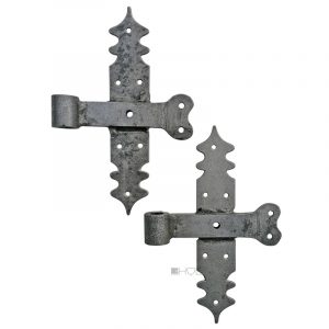 Tür Kreuzbänder antik Kreuzband alt geschmiedet 25cm 16er Dorn