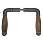 Türdrücker 1920er Zink alt rund Tonne 16mm 8er Vk