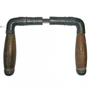 Türdrücker 1920er Zink alt rund Tonne 16mm 8er Vk