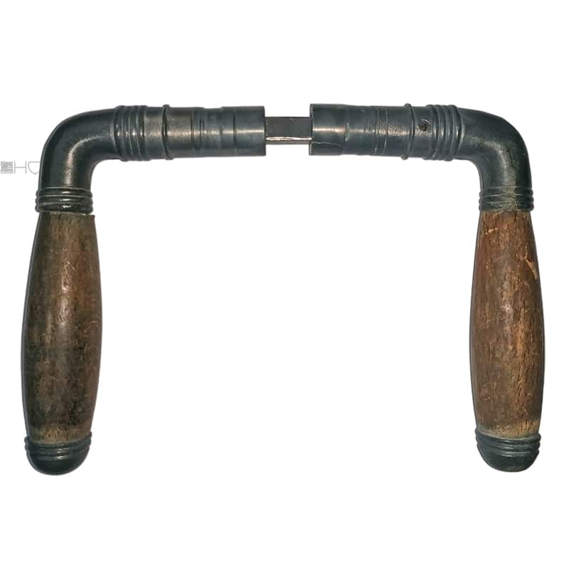 Türdrücker 1920er Zink alt rund Tonne 16mm 8er Vk