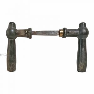 Horndrücker Bauhaus Kastenschloss alt 1920er Türklinken 17.1mm 10er Vk