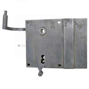 Tür Jugendstil Kastenschloss Knebeldrücker alt antik 63/8/63