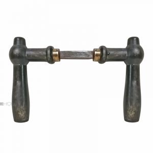 Horndrücker Bauhaus alt 1920er Türklinken 17.3mm 10er Vk