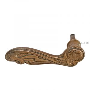 Türdrücker Eingang Jugendstil floral alt Türklinke 16.1mm 9er Vk