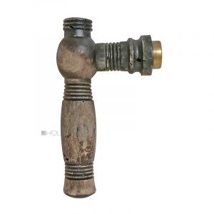 Horndrücker alt Türdrücker 1920er Türklinke 17.7mm 8er Vk