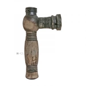 Horndrücker alt Türdrücker Kastenschloss 1920er Türklinke 8.5er Vk