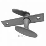Kleine Fensterolive Fenster Einreiber Eisen oval Fenstergriff alt 13mm