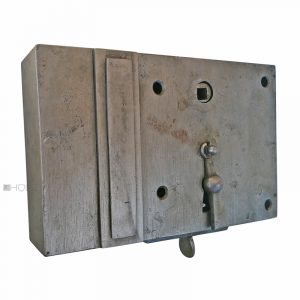 Tür Kastenschloss Biedermeier groß alt antik 75/8.2/67