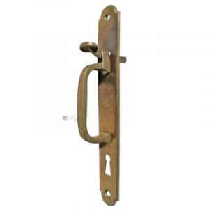 Türgriff Stoßgriff Wiener Jugendstil alt Schnappriegel Tür Schiebetür Daumenriegel