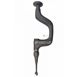 Küfner Bohrleier antik 18.Jhd. Forstnerbohrer alt 44cm
