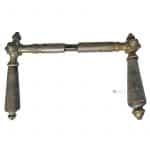 Türdrücker antik Würfel Horn alt Türklinken 15.7mm 8er Vk