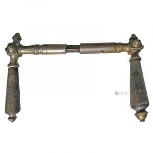 Türdrücker antik Würfel Horn alt Türklinken 15.7mm 8er Vk