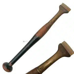 Polierstab groß Polierstein Achat alt L.Klement Leipzig 40cm