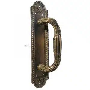 Tür Stoßgriff antik Kreuzband klassizistisch alt Türgriff 23cm