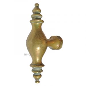 türknauf Griffolive antik Barock alt Bronze 111mm 8er Vk