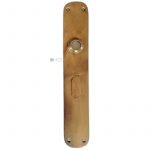 Langschild Tür rund Jugendstil Avantgarde alt 43x252-16.5x68