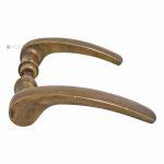 Türdrücker alt Mid Century Messing Türklinken 17mm