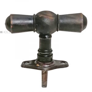 Fensterolive Horn 1920er Hornolive alt Fenstergriff 90/63/43