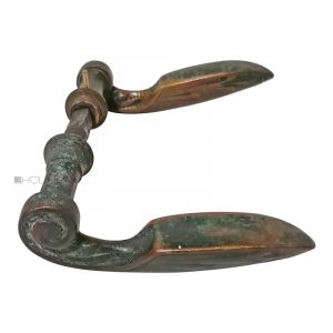 Türdrücker Jugendstil groß Haustür alt Türklinken 17.1mm 9er Vk