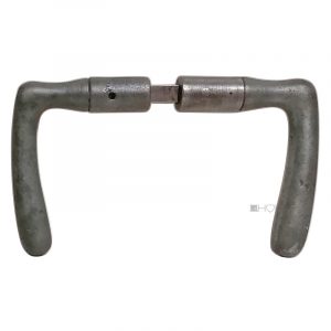 Türdrücker Bauhaus Eisen 1920 Türgriffe Türklinken alt 18.8mm 9er Vk