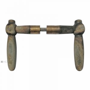 Horndrücker alt 1920er Kugel Türklinken 20mm Doppelstab