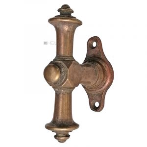 Fensterolive antik Würfel alt Fenstergriff 83mm 43