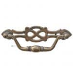 Schubladengriff Jugendstil alt Kommode 118mm