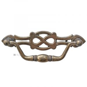 Schubladengriff Jugendstil alt Kommode 118mm