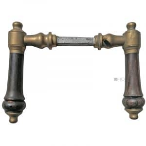 Türdrücker antik Ebenholz alt Türklinken 14.6mm 8.5er Vk