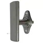 Fensterolive alt 1920er Bauhaus Eisen Stahl Fenstergriff 81/48/43