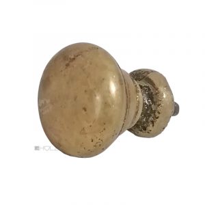 Möbelgriff Knauf alt Messing rund Vintage Möbelknopf 30mm