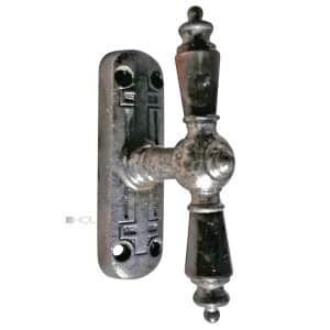 Fenstergetriebe antik Basküle Jugendstil Fensterolive Kugel Zink