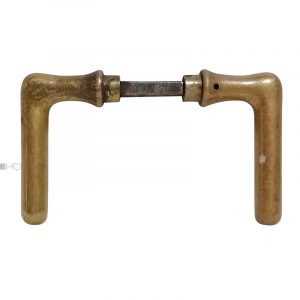 Türdrücker Jugendstil Avantgarde alt rund 17mm 9er Vk