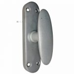 Basküle Fenstergetriebe 1920er alt Fenster Verschluss Griff oval