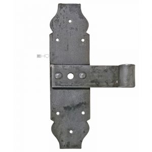 Tür Kreuzband alt Stahl genietet Türband 17cm 10er Dorn