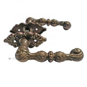 Türdrücker antik neo barock Repro Drückergarnitur 8er Vk