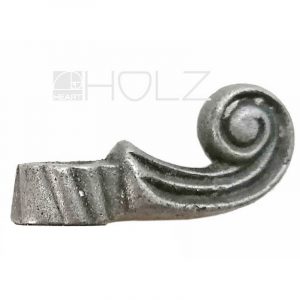 Vorreiber antik Drehriegel alt Fensterriegel Volute plan