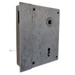 Tür Kastenschloss alt links Schnappriegel 63/9/63