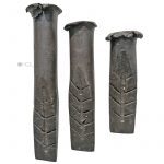 3er Set Holz Spaltkeil Treibkeil Fällkein Scheitkeil 18-30cm