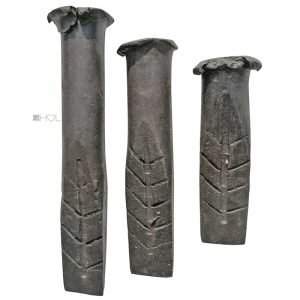 3er Set Holz Spaltkeil Treibkeil Fällkein Scheitkeil 18-30cm
